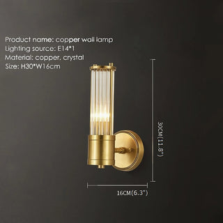 MIRODEMI® Granada | Copper Wall Mount Sconce | wall sconce | wall light