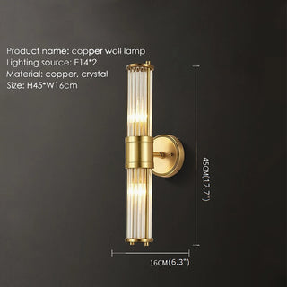 MIRODEMI® Granada | Copper Wall Mount Sconce | wall sconce | wall light