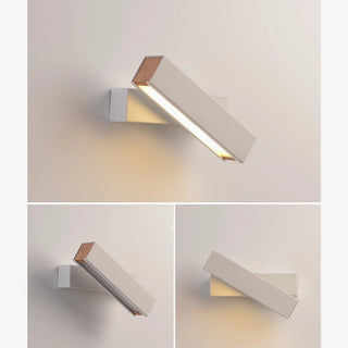 MIRODEMI® Granollers | Nordic Solid Wood Rotating Wall Sconce | wall light |wall sconce |