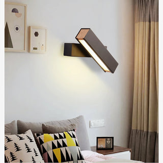 MIRODEMI® Granollers | Nordic Solid Wood Rotating Wall Sconce | wall light |wall sconce |