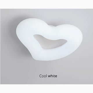 MIRODEMI® Haacht | Modern Heart-Shaped LED Ceiling Light for kids room cool