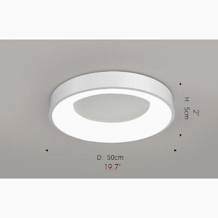 MIRODEMI® Hamont-Achel | Modern Dimmable LED Ceiling Lamp