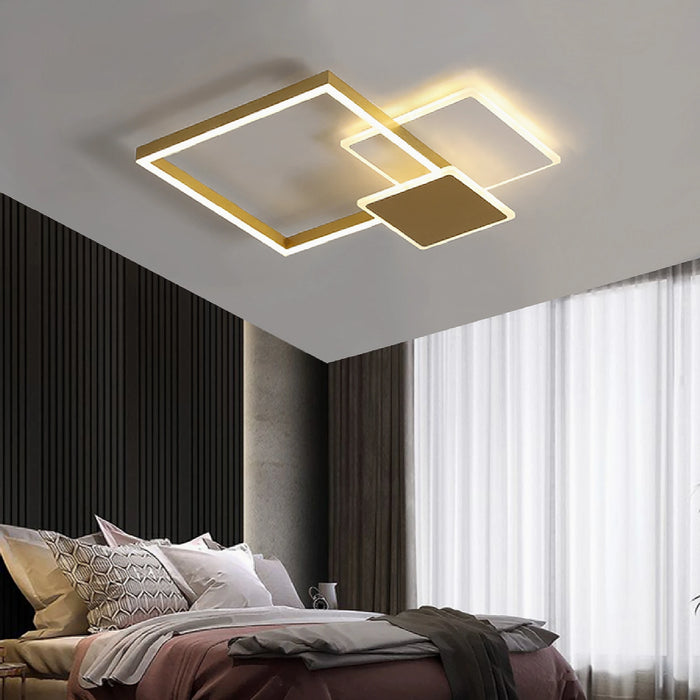 MIRODEMI® Harelbeke | Luxury Square Acrylic LED Ceiling Light