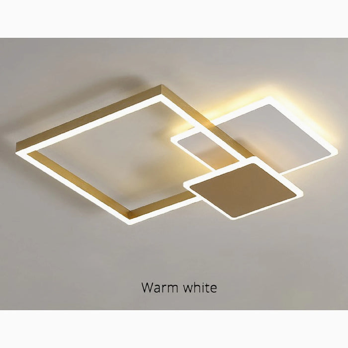 MIRODEMI® Harelbeke | Luxury Square Ceiling Light