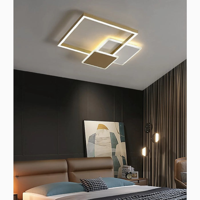 MIRODEMI® Harelbeke | Luxury Square Acrylic LED Ceiling Lights