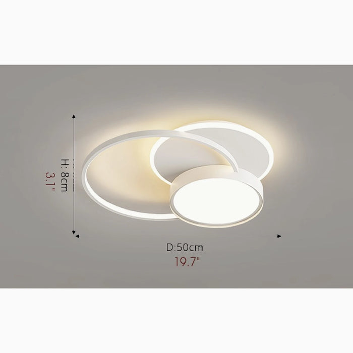MIRODEMI® Hasselt | Modern Geometric LED Ceiling Lights