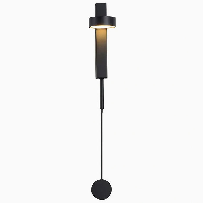 MIRODEMI® Hergiswil | Black/Gold Simple Rotating Indoor LED Wall Sconce | wall light | wall sconces | wall lamp