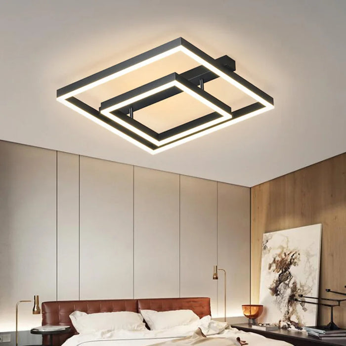 MIRODEMI® Herzele | Nordic Square LED Ceiling Light