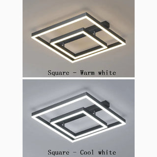 MIRODEMI® Herzele | Nordic Square LED Ceiling Light