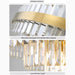 MIRODEMI Hoei Modern Large Lux Crystal Gold Chandelier Details
