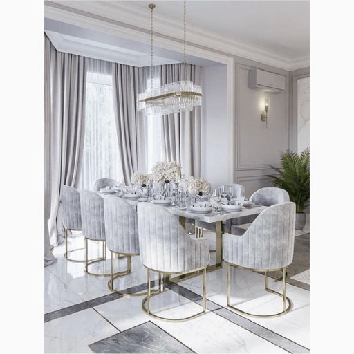 MIRODEMI Hoei Modern Large Lux Crystal Gold Chandelier For Dining Room And Kitchen Decor