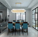 MIRODEMI Hoei Modern Large Lux Crystal Gold Chandelier For Dining Room