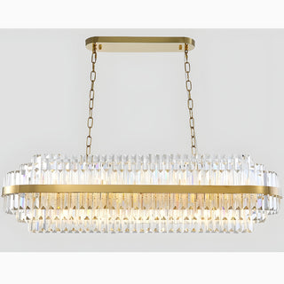 MIRODEMI Hoei Modern Large Lux Crystal Gold Chandelier For Hotels