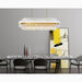 MIRODEMI Hoei Modern Large Lux Crystal Gold Chandelier For Living Room