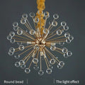 MIRODEMI® Horw | Colorful Stone Gold Crystal Light for Bedroom
