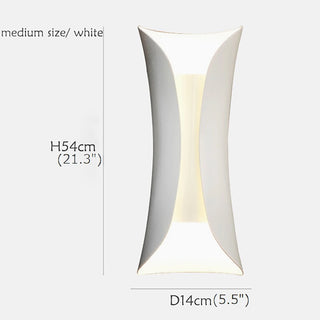 MIRODEMI® Huesca | White/Black Nordic Luxury Wall Sconce | wall light |wall lamp