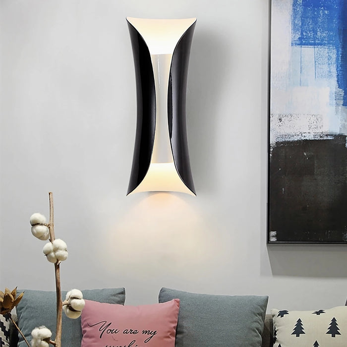 MIRODEMI® Huesca | White/Black Nordic Luxury Wall Sconce | wall light |wall lamp