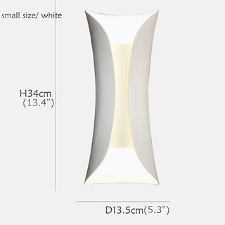 MIRODEMI® Huesca | White/Black Nordic Luxury Wall Sconce | wall light |wall lamp