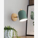 MIRODEMI® Huttwil | Nordic Wooden Colorful Macaroon Wall Sconce