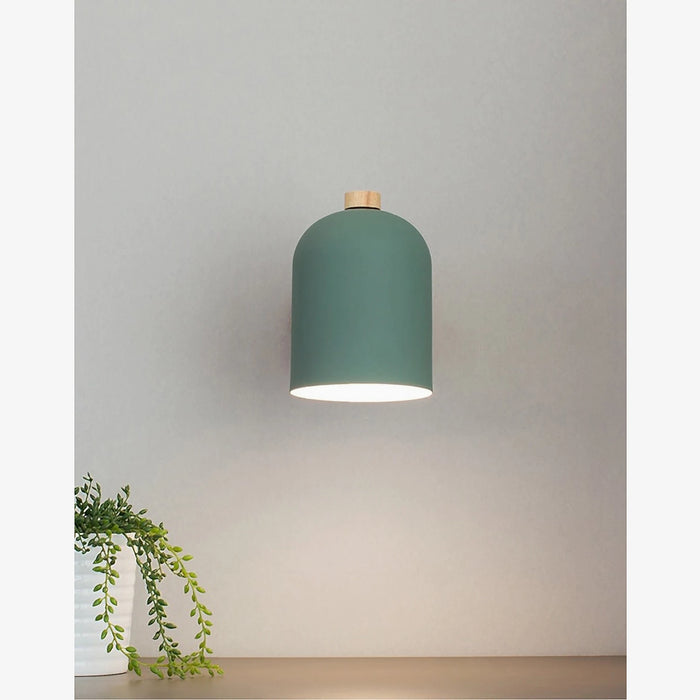 MIRODEMI® Huttwil | Nordic Wooden Colorful Macaroon Wall Sconce | wall light | wall lamp