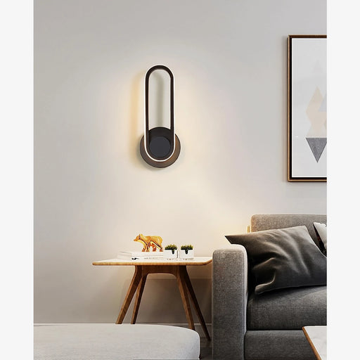MIRODEMI® Ibiza | Black/White Iron Adjustable LED Wall Sconce | wall lamp | wall light