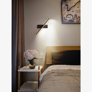 MIRODEMI® Ibiza | Black/White Iron Adjustable LED Wall Sconce