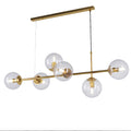 MIRODEMI® Ilbono | Nordic LED Pendant Light in the Shape of Glass Ball for Dining Room