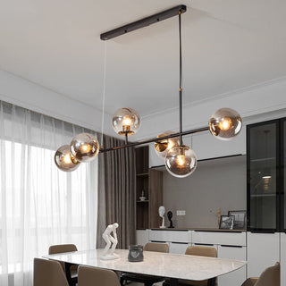 MIRODEMI® Ilbono | Nordic LED Pendant Light in the Shape of Glass Ball for Dining Room