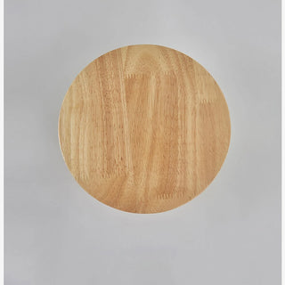 MIRODEMI® Illnau-Effretikon | Round/Oval Wooden Wall Sconce