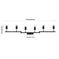 MIRODEMI® Imer | Creative LED Ceiling Light Bar for Office Shopcase, Living Room