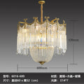 MIRODEMI® Imperia | Gorgeous Crystal Copper LED Chandelier for Dining Room, Bedroom