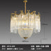 MIRODEMI® Imperia | Gorgeous Crystal Copper LED Chandelier for Dining Room, Bedroom