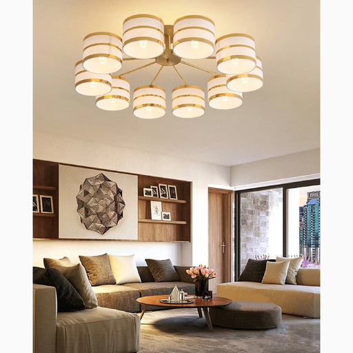MIRODEMI® Inarzo | Post-Modern LED Chandelier For Bedroom, Study, Dining Room
