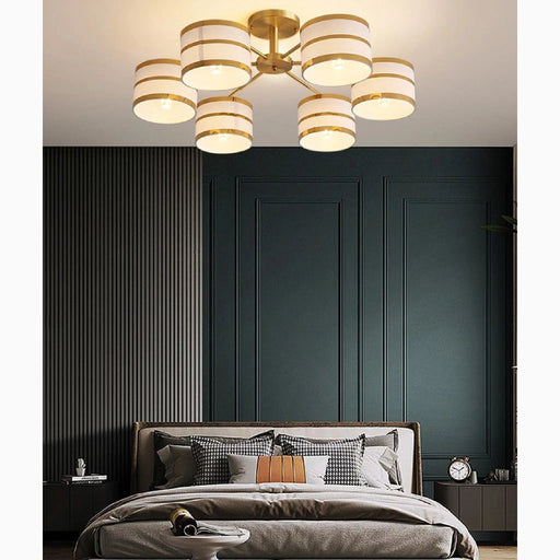 MIRODEMI® Inarzo | Post-Modern Lovely LED Chandelier For Bedroom, Study, Dining Room