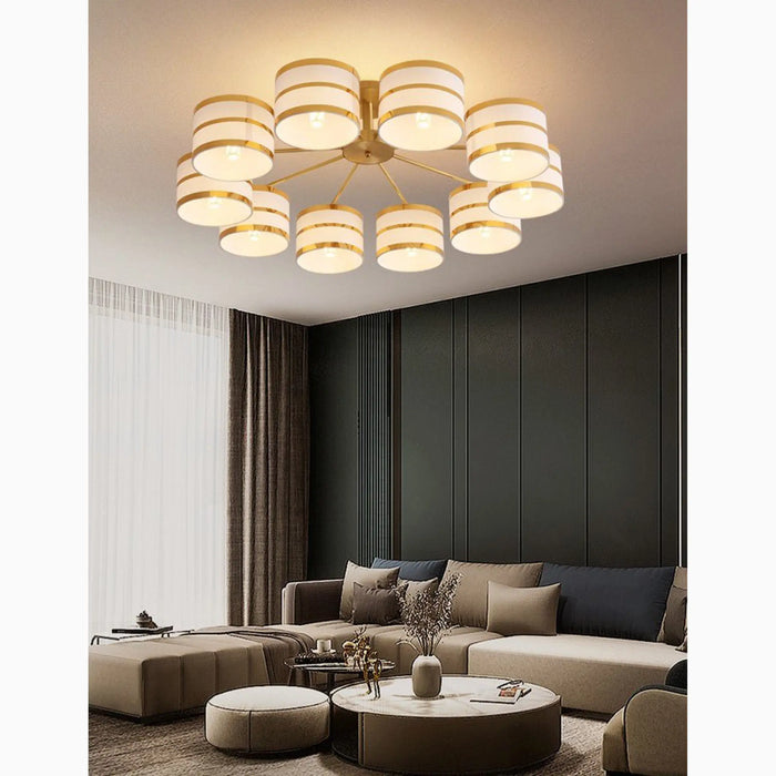 MIRODEMI® Inarzo | Marvellous Post-Modern LED Chandelier For Bedroom, Study, Dining Room