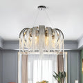 MIRODEMI Incudine | Luxury Vintage LED Chandelier with Thin Chains for Bedroom