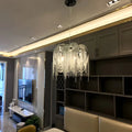 MIRODEMI Incudine | Luxury Vintage LED Chandelier with Thin Chains for Home
