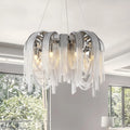 MIRODEMI Incudine | Luxury Vintage LED Chandelier with Thin Chains for Kitchen