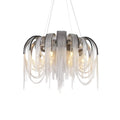 MIRODEMI Incudine | Luxury Vintage LED Chandelier with Thin Chains 