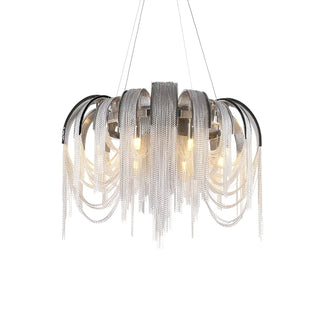 MIRODEMI Incudine | Luxury Vintage LED Chandelier with Thin Chains 