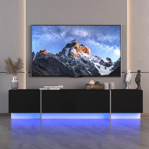 MIRODEMI Inn TV Stand with RGB LED Lights