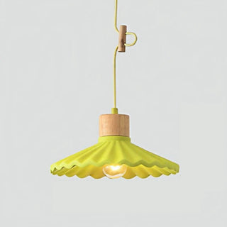 MIRODEMI Isolabona Colorful Seashell Style Chandelier for Restaurant Green