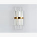 MIRODEMI® Kriens | Modern Crystal Wall Lamp for Bedroom | wall sconce | golden wall light