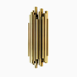 MIRODEMI® Küsnacht | Modern Polished Steel Wall lamp | wall sconces | golden wall light