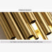 MIRODEMI® Küsnacht | Modern Polished Steel Wall lamp | wall sconces | golden wall light