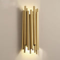 MIRODEMI® Küsnacht | Modern Polished Steel Wall lamp | wall sconces | golden wall light