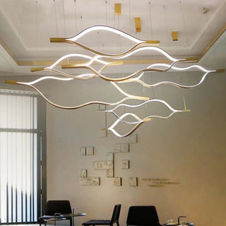 MIRODEMI® Küssnacht | Creative Gold Chandelier for Dining Room