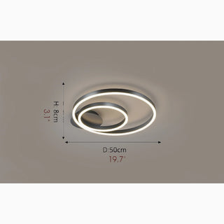 MIRODEMI® La Roche-en-Ardenne | Nordic Circle LED Ceiling Lights