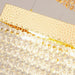 MIRODEMI La Rochette Gorgeous Crystal Blocks LED Ceiling Chandelier Details K9 Crystals