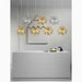 MIRODEMI La Venturi Chandelier In A Nordic Style Gold Silver For Office